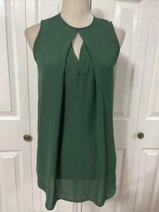H&amp;M Green Sleeveless Top