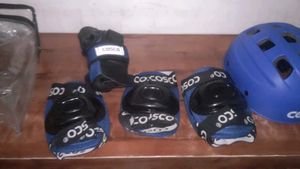 Kids Bike Helmet and Pad Set