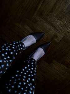 Brown Pointed-Toe Heels