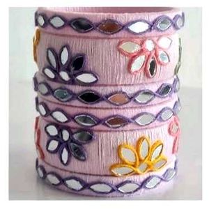 Pestal Shade Bangles 🤍💙💜