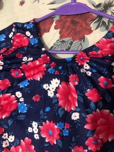Swim Suit With Attached Shorts.