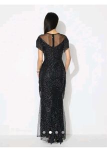 Stunning Sequin Fringe Gown
