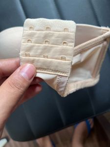 Strapless Padded Nude Bra