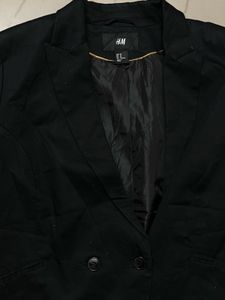 H&amp;M Black Coat
