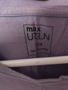 Lavender Graphic Print T-Shirt