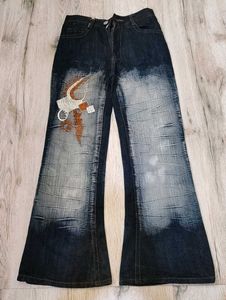 Sc9586 Micro Bootcut Jeans Size 24
