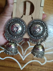 Beautiful Silver 🤍🤍 Earring Sat😘😘