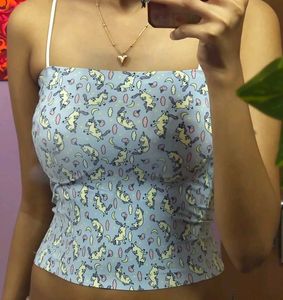 Printed Padded Camisole