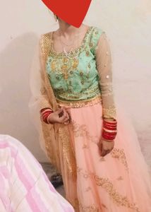 Embroidered Lehenga Choli Set