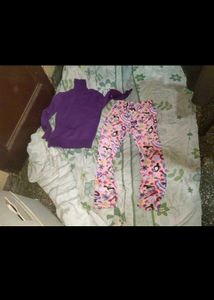 Kids Winter Top And Pants,set