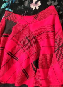 Woollen Mini Skirt