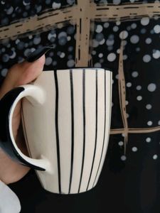 Striped Ceramic Mug