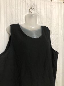 Black Sleeveless Top