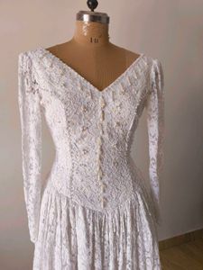 Vintage Lace Long Sleeve Dress