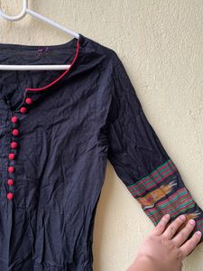 Elegant 😍Black Kurti🫶🏻
