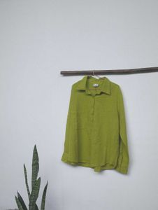 Casual Lime Green Shirt