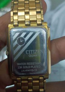 Citizen Quartz Gold-Tone Watch