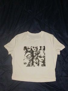 Graphic Print White T-Shirt