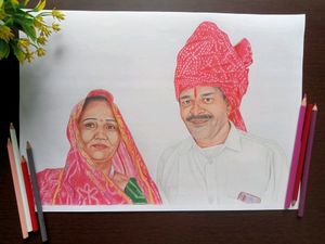 Colour Pencil Portrait