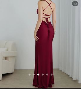 Burgundy Bodycon Dress