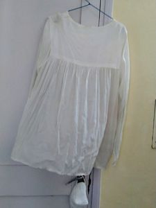 IIconic White Signature Delhi Girl /Frock
