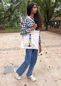 Chakra Yoga Tote Bag