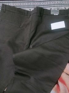 Men's Olive Straight Leg Pants