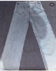 Light Wash Wide Leg Jeans