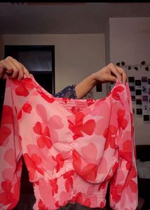 Floral Off-Shoulder Top