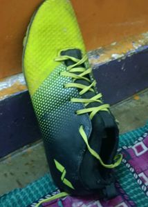 Neon Green Soccer Cleats