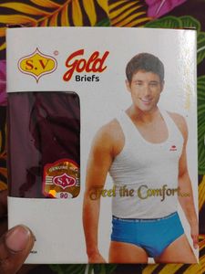 S.V. Gold Briefs - Pack of 6