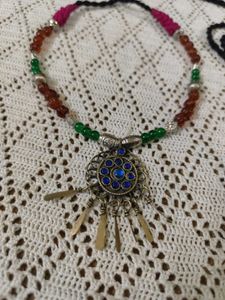 Original Antique Afghani Tribal Choker
