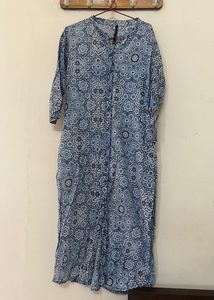 Simple Front Open Kurta
