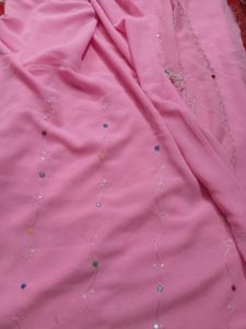 Pink Saree