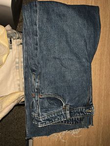 Classic Dark Wash Denim Jeans