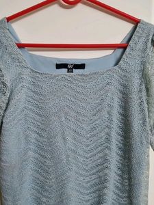 Lace Puff Sleeve Top