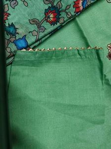 Green Embroidered Kurta Set