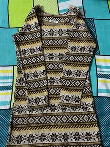 Patterned Knit Dress