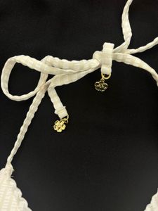 H&amp;M EMBELLISHED DETAIL BIKINI TOP