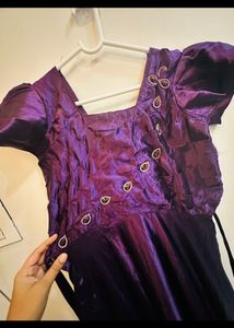 Purple Party Gown 😃