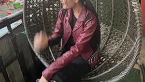 Solid Maroon Brownish Jacket