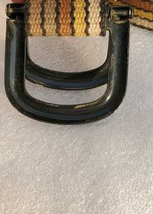 D Ring Canvas Sports Belt (Unisex)
