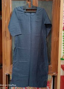 💫Grey Colour Plain Kurti