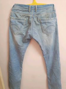 Light Wash Slim Fit Jeans