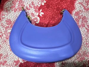 Purple Hobo Bag with Coin Purse