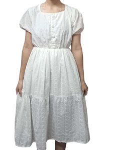 White Eyelet Dress
