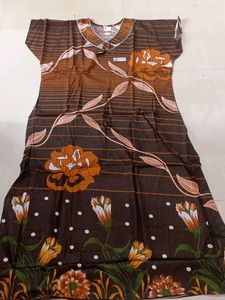 XL Cotton Nighty Combo Of 3