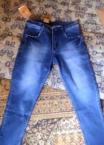 New Jeans With Tag Slim Fit