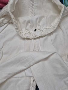 White Aline Skirt Stylish