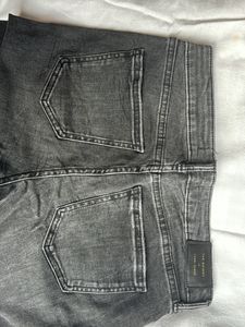 Zara Skinny Pearl Black Jeans